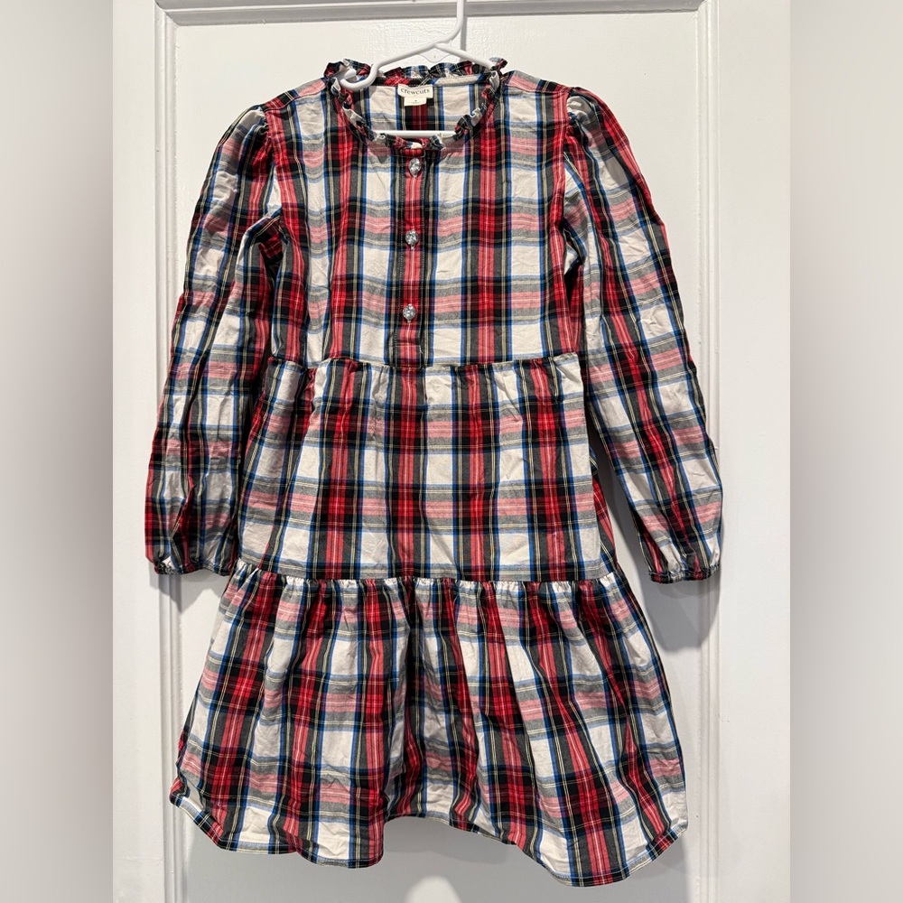 J. Crew Crewcuts Plaid Dress Size 8